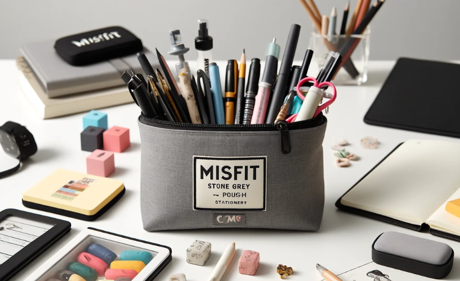 Misfit Stone Grey TCMC Pouch Stationery