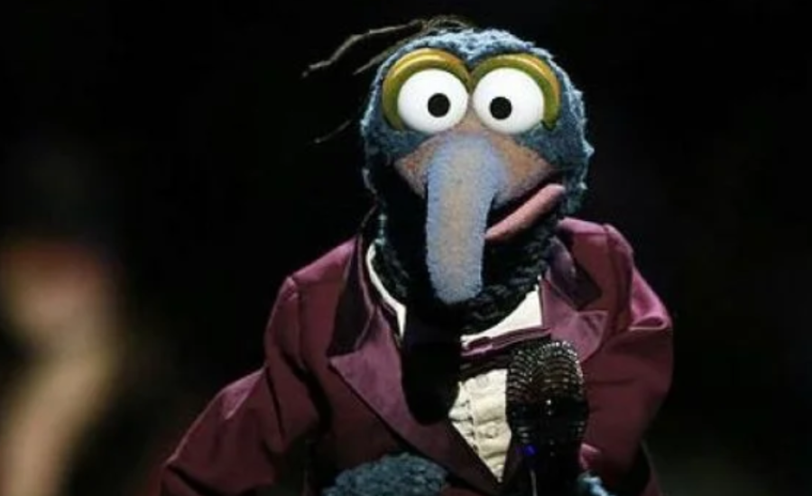 Muppet with Long Hooked Beak