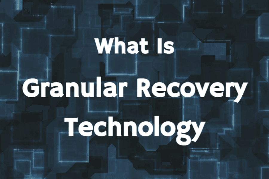 granular recovery technology